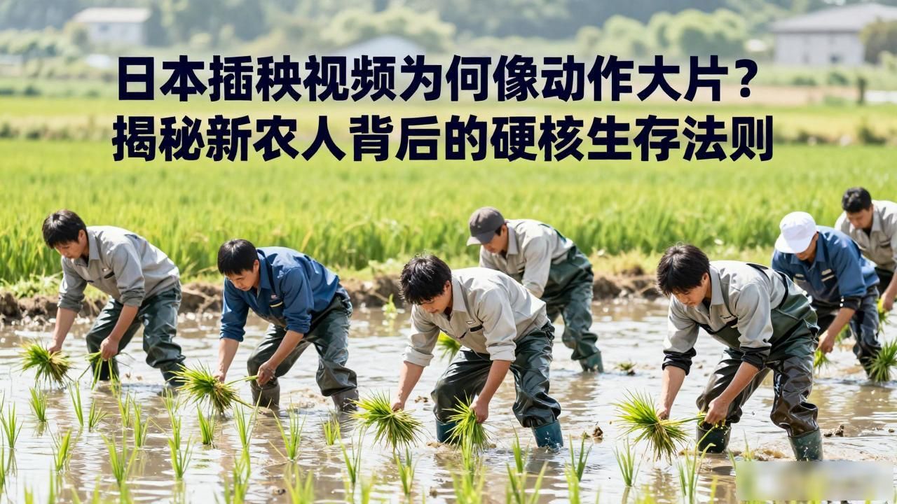 日本插秧视频为何像动作大片？揭秘新农人背后的硬核生存法则