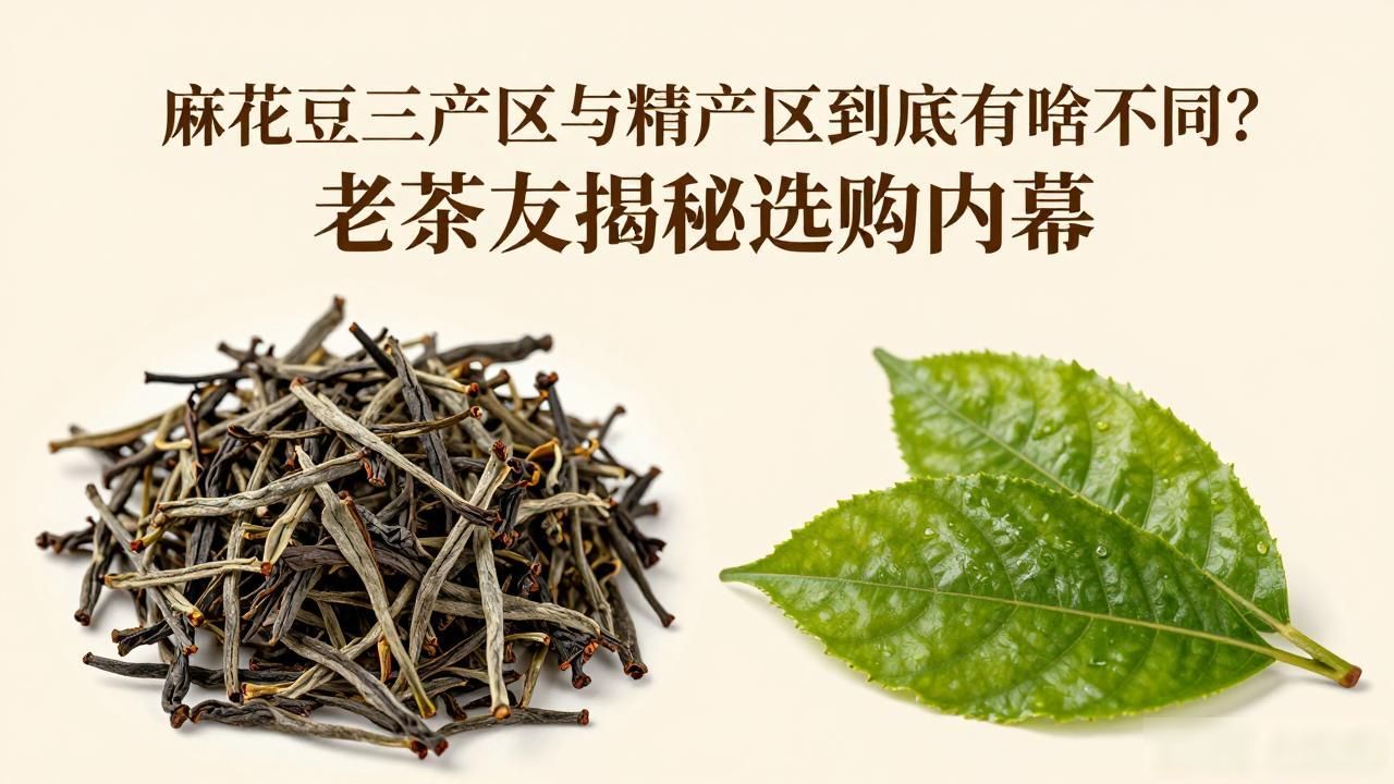 麻花豆三产区与精产区到底有啥不同？老茶友揭秘选购内幕